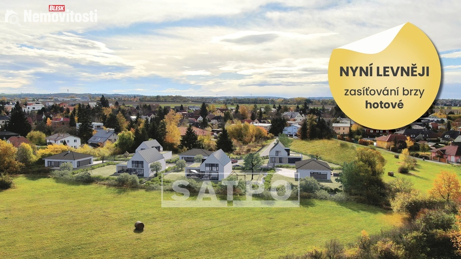 Prodej stavebního pozemku 675 m², Praha-Šeberov