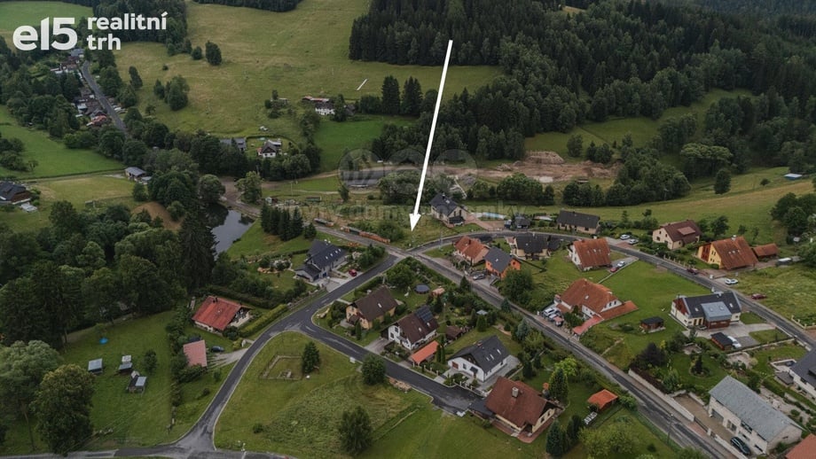Prodej stavebního pozemku 1 368 m², Kašperské Hory