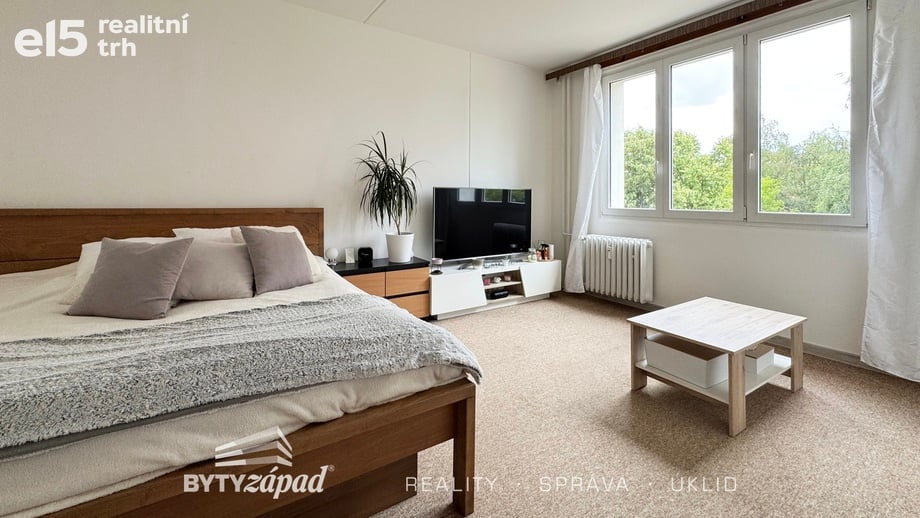 Pronájem bytu 2+kk 36 m², Plzeň - Jižní Předměstí