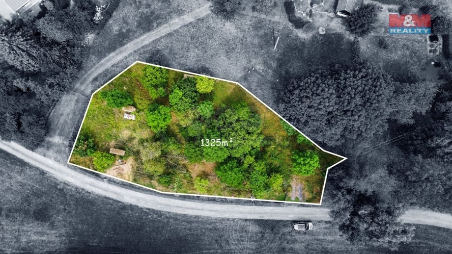 Prodej pozemky pro komerční výstavbu, 1 325 m² - Broumy
