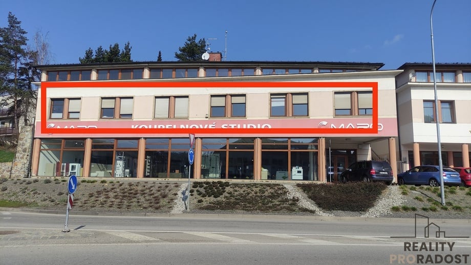 Pronájem kanceláře, 103 m² - Velké Meziříčí