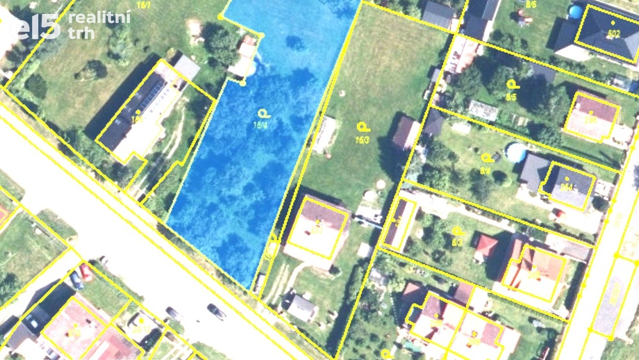 Prodej stavebního pozemku 1 675 m², Staré Město