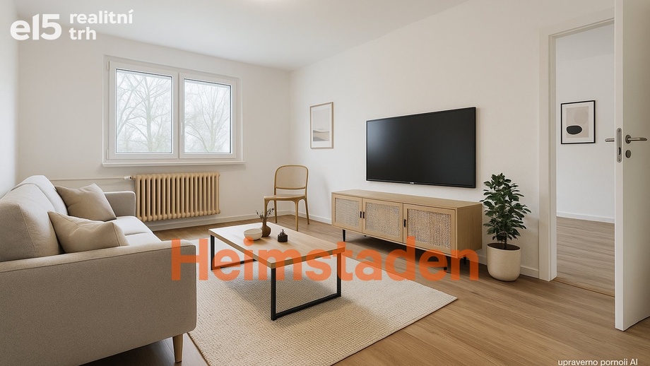 Pronájem bytu 2+1 52 m², Karviná-Nové Město - Karviná - Nové město