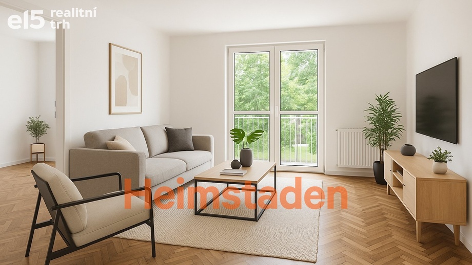 Pronájem bytu 2+1 47 m², Karviná-Nové Město - Karviná - Nové město