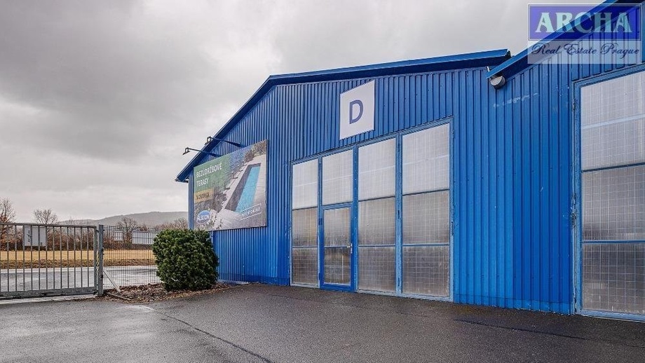 Pronájem sklady, 850 m² - Hostomice