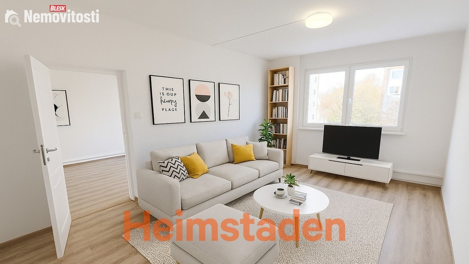 Pronájem bytu 2+1 55 m², Karviná-Nové Město - Karviná - Nové město