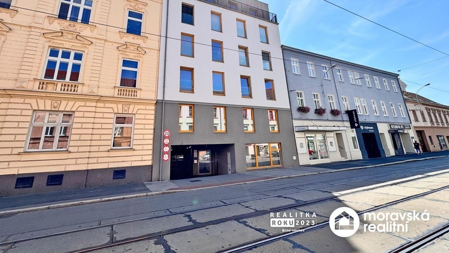 Pronájem byty 1+kk, 31 m² - Brno - Staré Brno