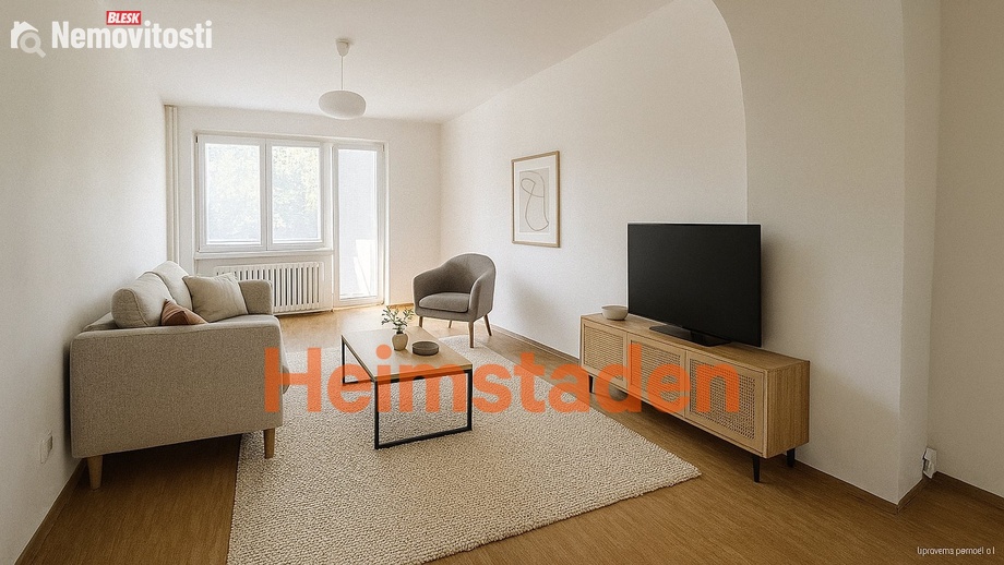 Pronájem bytu 2+1 50 m², Karviná-Nové Město - Karviná - Nové město