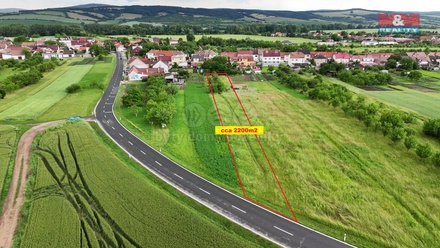 Prodej zahrady 2 200 m², Hroznová Lhota