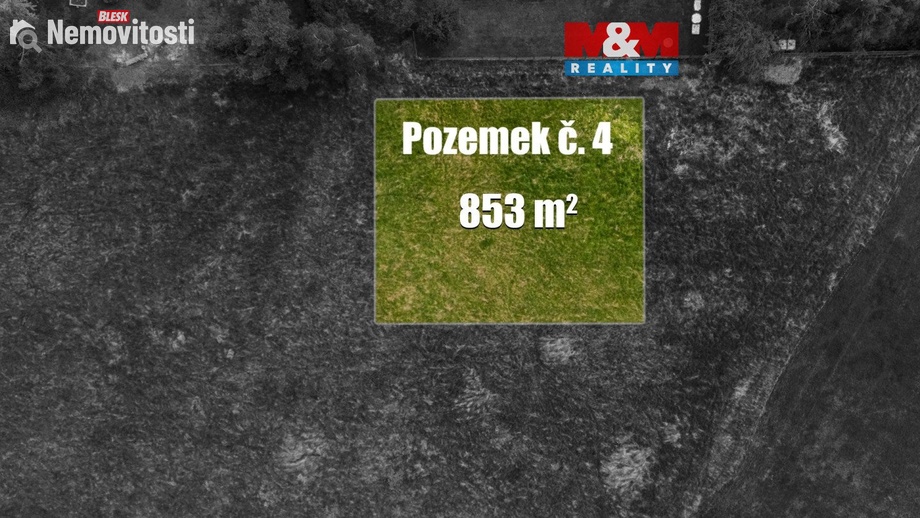 Prodej stavebního pozemku 853 m², Nový Oldřichov