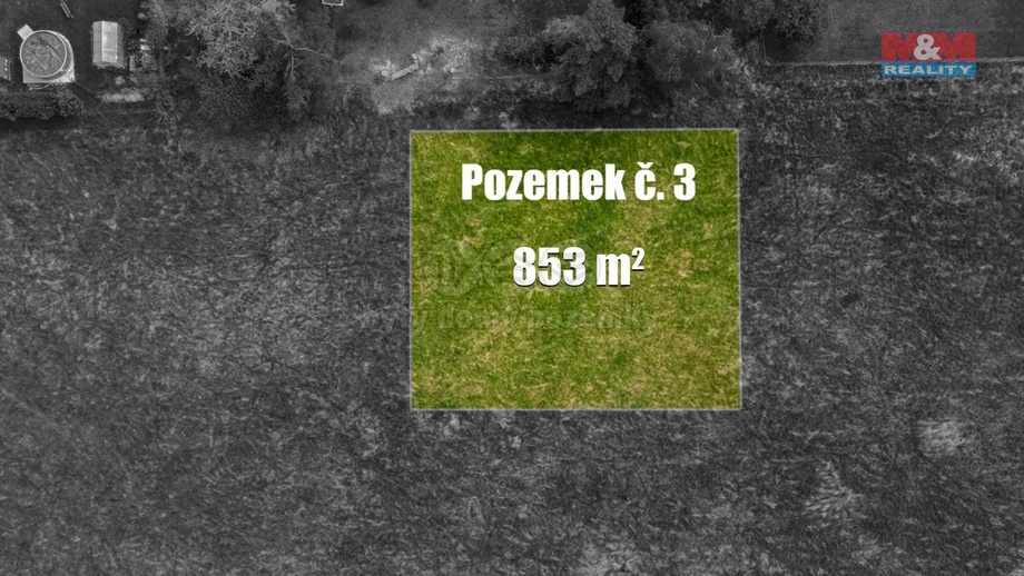Prodej stavebního pozemku 853 m², Nový Oldřichov