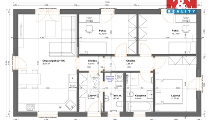 Prodej rodinného domu 87 m², Újezd nade Mží