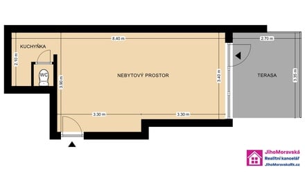 Prodej obchodního prostoru 27 m², Praha - Horní Měcholupy