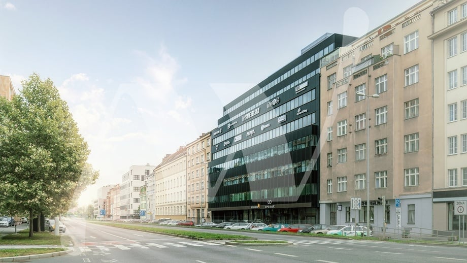 Pronájem kanceláře 342 m², Praha - Karlín