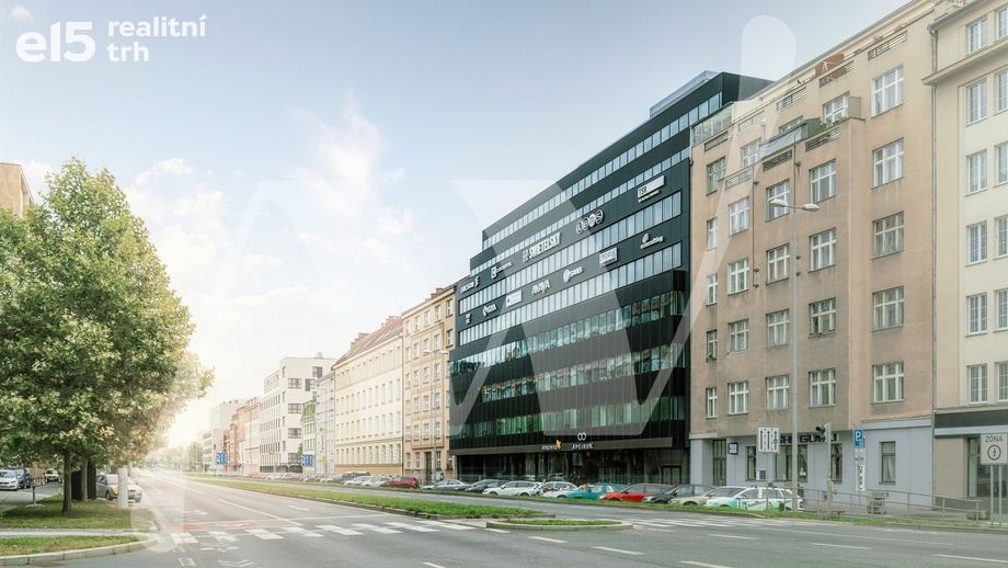 Pronájem kanceláře 342 m², Praha - Karlín