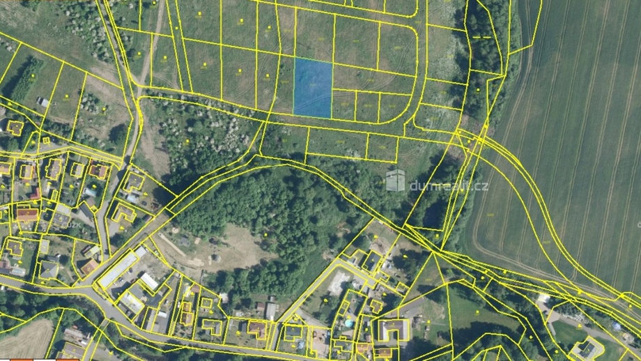 Prodej stavebního pozemku 1 659 m², Ostrov