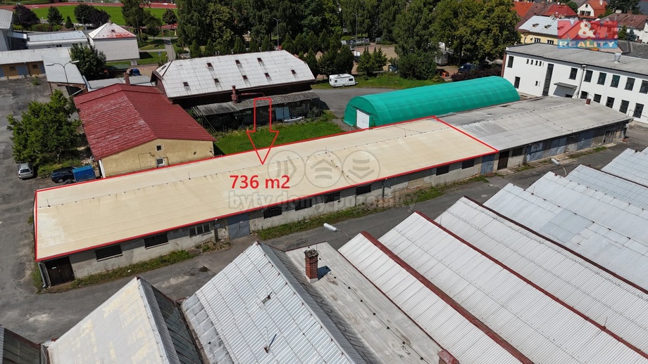 Pronájem skladu 736 m², Svitavy