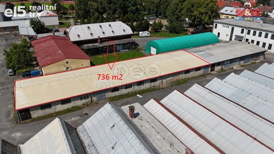Pronájem skladu 736 m², Svitavy