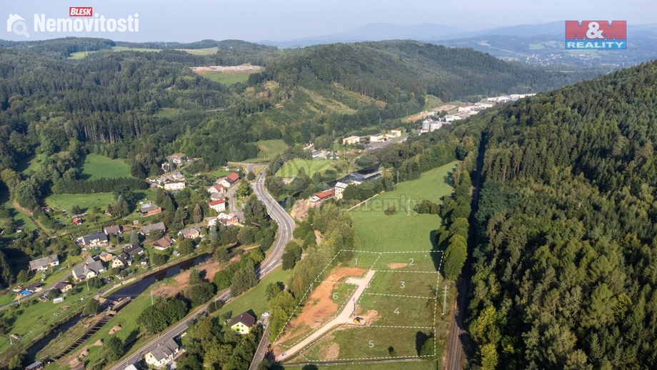 Prodej stavebního pozemku 2 383 m², Trutnov