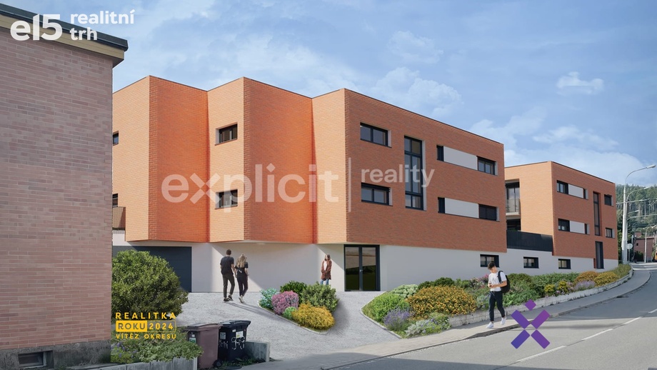 Pronájem bytu 1+kk 29 m², Zlín