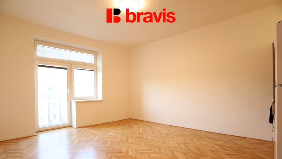 Pronájem bytu 1+kk 32 m², Brno - Veveří