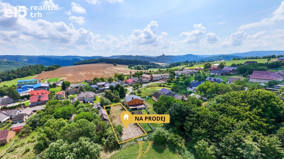 Prodej stavebního pozemku 768 m², Pavlov - Radnice
