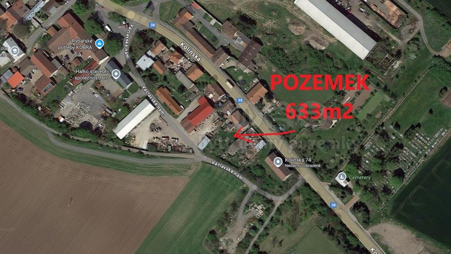 Prodej zahrady 633 m², Nová Ves I