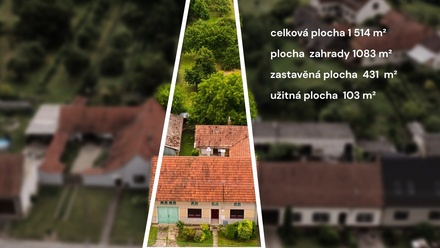 Prodej chalupy 103 m², Želetice