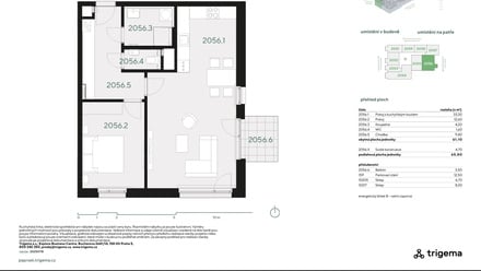 Prodej bytu 2+kk 61 m², Praha - Stodůlky