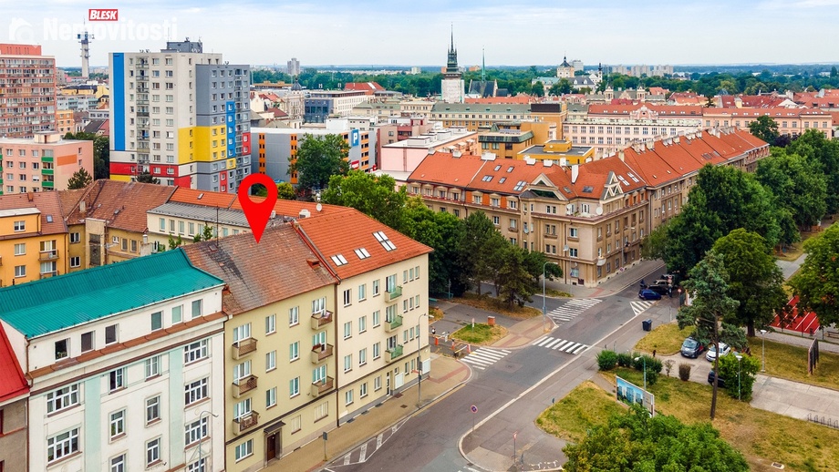 Prodej bytu 2+1 56 m², Pardubice - Zelené Předměstí