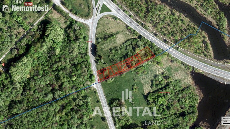 Prodej specifického pozemku 3 862 m², Orlová - Lazy