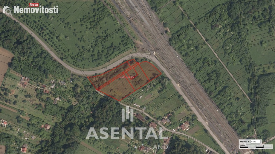 Prodej specifického pozemku 10 639 m², Karviná - Louky