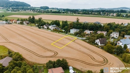 Prodej stavebního pozemku 1 067 m², Palkovice