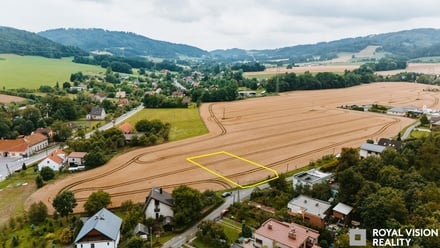 Prodej stavebního pozemku 1 067 m², Palkovice