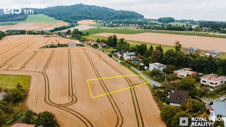 Prodej stavebního pozemku 1 067 m², Palkovice