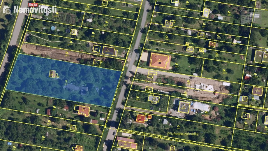 Prodej stavebního pozemku 1 096 m², Brno