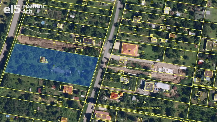 Prodej stavebního pozemku 1 096 m², Brno
