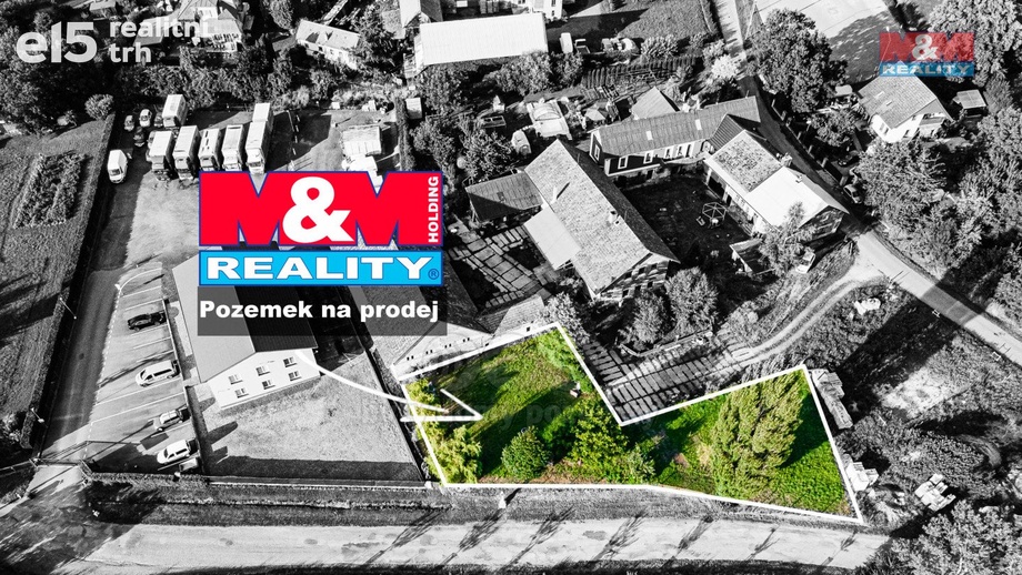 Prodej stavebního pozemku 829 m², Vamberk