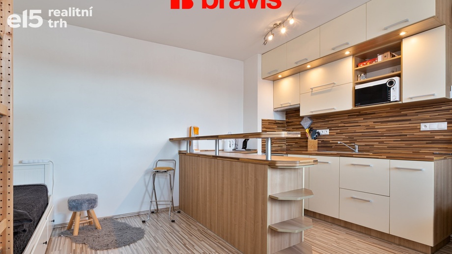 Pronájem bytu 1+kk 29 m², Brno - Trnitá