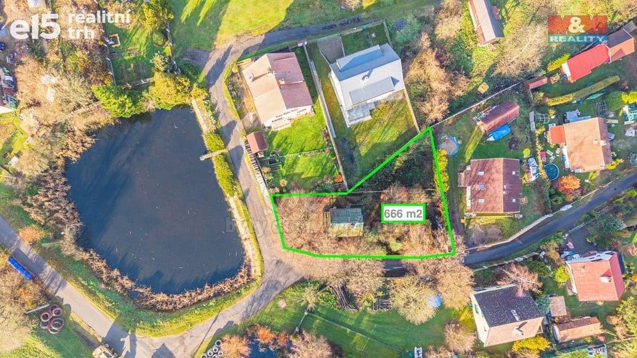 Prodej stavebního pozemku 666 m², Rabyně