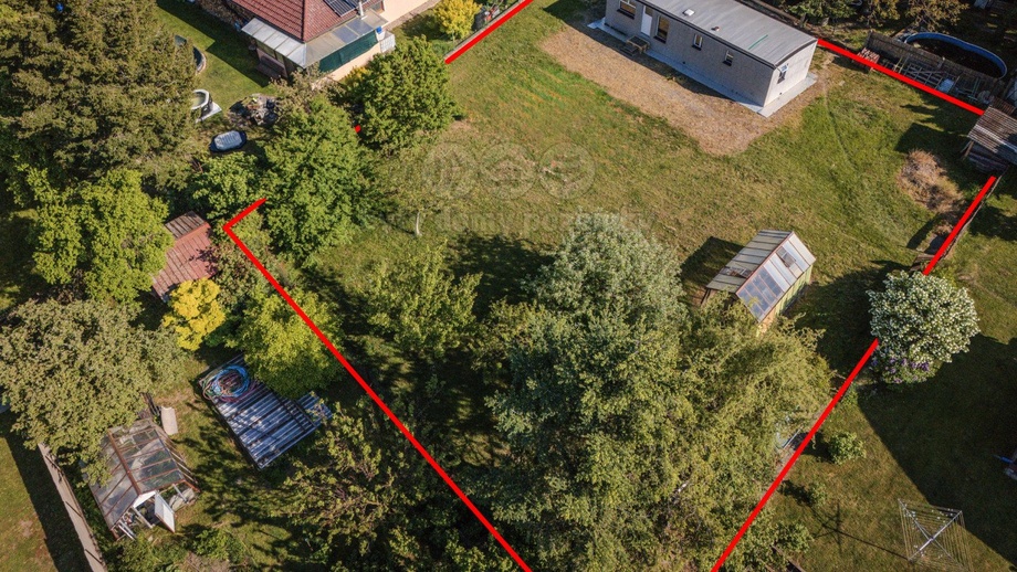 Prodej stavebního pozemku 787 m², Krchleby