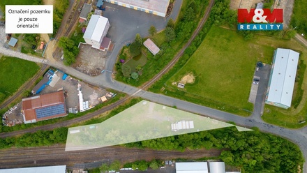 Prodej komerčního pozemku 2 736 m², Domažlice