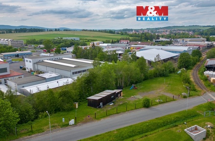 Prodej komerčního pozemku 2 736 m², Domažlice