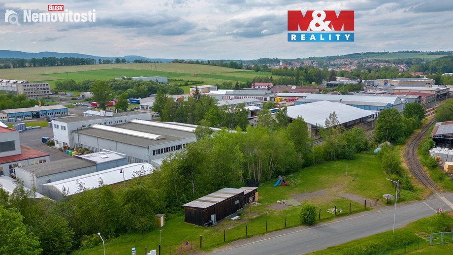 Prodej komerčního pozemku 2 736 m², Domažlice