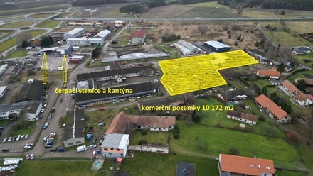 Prodej výrobního prostoru 4 008 m², Rokytno