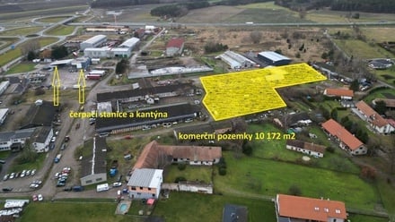 Prodej výrobního prostoru 4 008 m², Rokytno