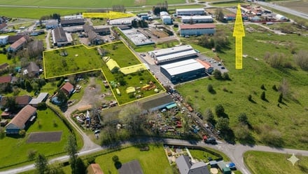 Prodej výrobního prostoru 4 008 m², Rokytno