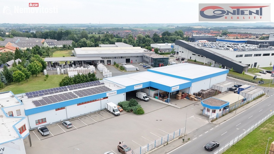 Pronájem skladu 2 473 m², Nupaky