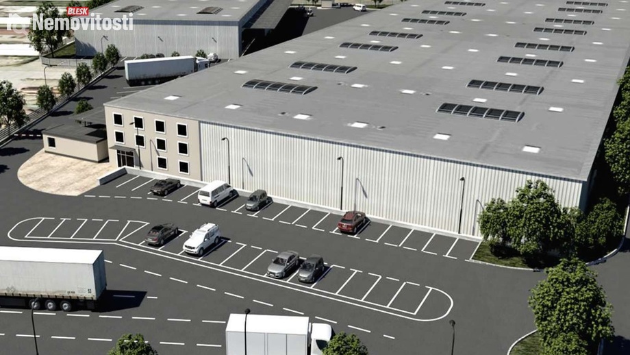 Pronájem skladu 3 000 m², Bílina