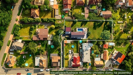 Prodej stavebního pozemku 1 794 m², Úvaly